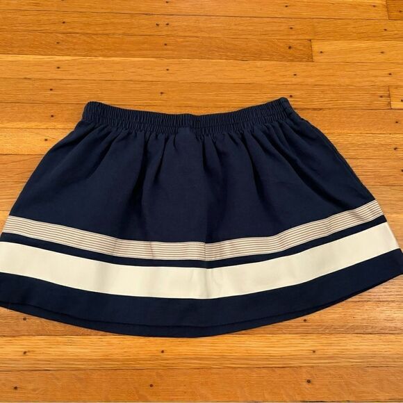 Janie and Jack navy/white skirt NWT - Picture 2 of 4